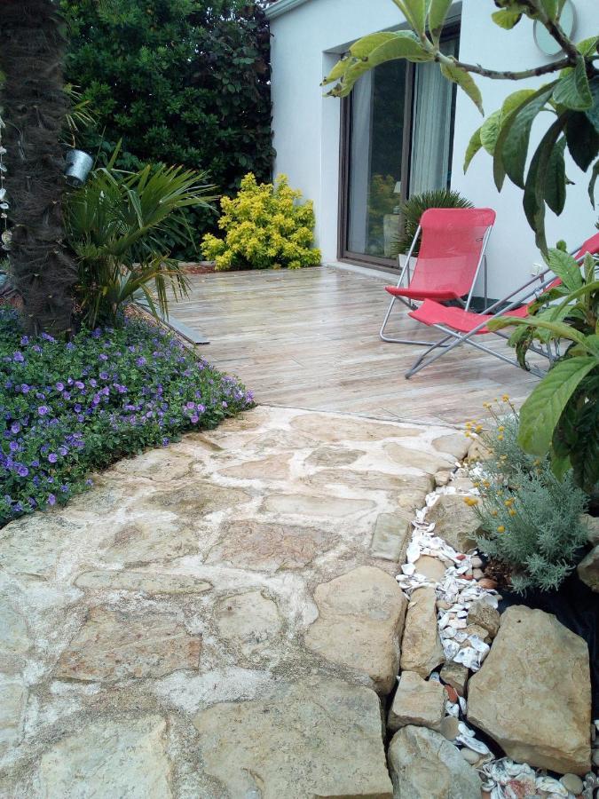 Les Palmiers - Vacation Home Saint-Xandre Exterior foto